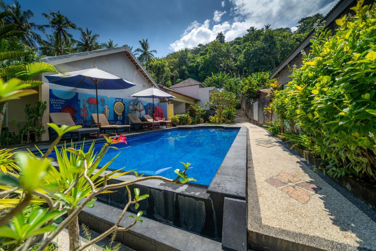 Family Garden Homestay Senggigi Exterior foto
